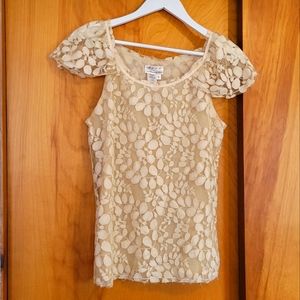MSSP Lace Top - size M